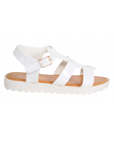 girl and boy Sandals Top Way B718560-B4600  WHITE