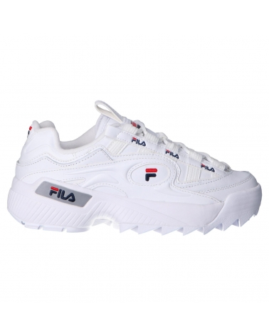 Sapatilhas de Mulher FILA 1010856 92N D-FORMATION WHITE NAVY