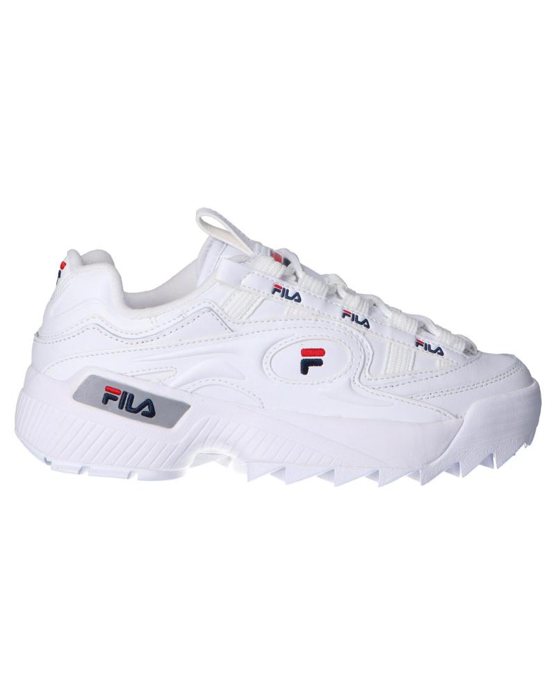 Sapatilhas de Mulher FILA 1010856 92N D-FORMATION WHITE NAVY
