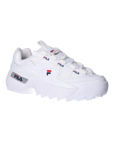 Sapatilhas de Mulher FILA 1010856 92N D-FORMATION WHITE NAVY