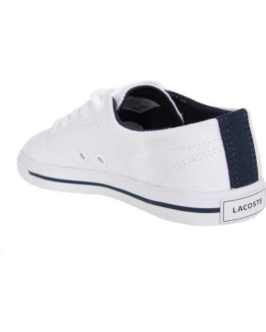 girl and boy Trainers LACOSTE 32SPC0105 MARCEL  001 WHT