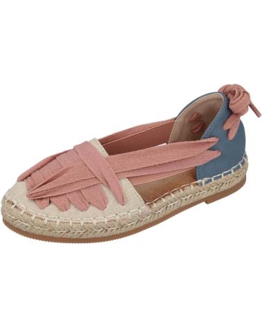 Chaussures pour Fille L&R SHOES N5563 ALPARGATAS PLANAS MUJER ROSA
