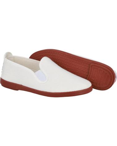 Zapatos L&R SHOES  de Mujer GENERICO - LONA DOS ELASTICOS  BLANCO