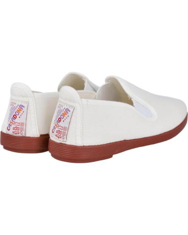 Zapatos L&R SHOES  de Mujer GENERICO - LONA DOS ELASTICOS  BLANCO