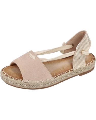 Sportif pour Fille L&R SHOES N5596 SANDALIAS PLANAS MUJER BEIG