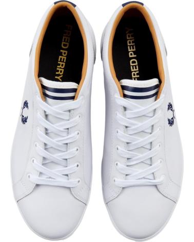 Chaussures pour Homme FRED PERRY ZAPATILLAS HOMBRE BASELINE LEATHER B4330 BLANCO