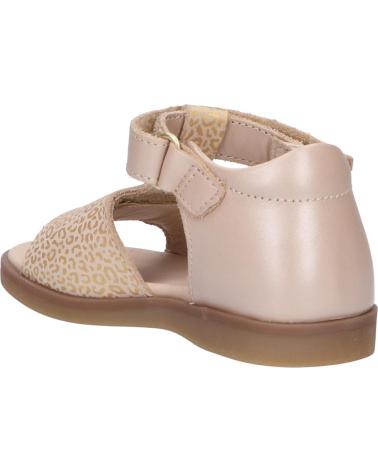 Sandalias de Niña KICKERS 784440-10 GIUSTICIA 111 BEIGE OR LEOPARD