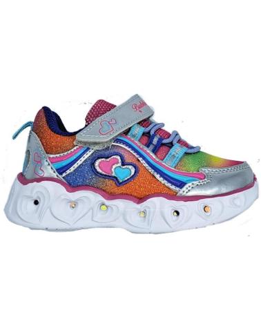 girl and boy Trainers OTRAS MARCAS DEPORTIVO LUCES  PLATA