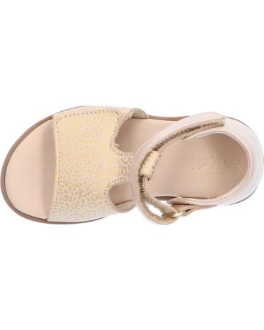 Sandalias de Niña KICKERS 784440-10 GIUSTICIA 111 BEIGE OR LEOPARD