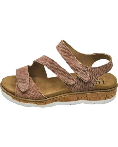 Woman Sandals LUMEL SANDALIA PARA PLANTILLAS MUJER 1210-10387 WAVE 27 MAL  1193 MALVA SANSEVERO