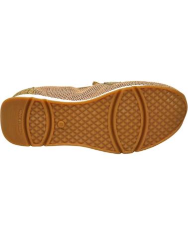 Mocasines de Mujer D`CUTILLAS DOCTOR CUTILLAS - MANOLETINAS DE PIEL Y REJILLA MUJER ADO CAMEL