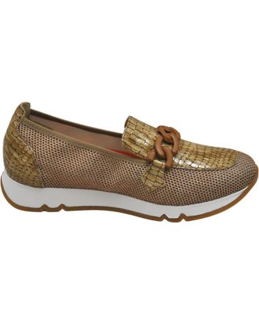 Mocasines de Mujer D`CUTILLAS DOCTOR CUTILLAS - MANOLETINAS DE PIEL Y REJILLA MUJER ADO CAMEL