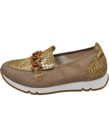 Mocasines de Mujer D`CUTILLAS DOCTOR CUTILLAS - MANOLETINAS DE PIEL Y REJILLA MUJER ADO CAMEL