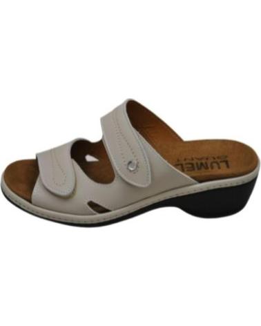 Woman Sandals LUMEL SANDALIA PARA PLANTILLAS MUJER 120-1910 MONI 20 BLACK  SAND 964