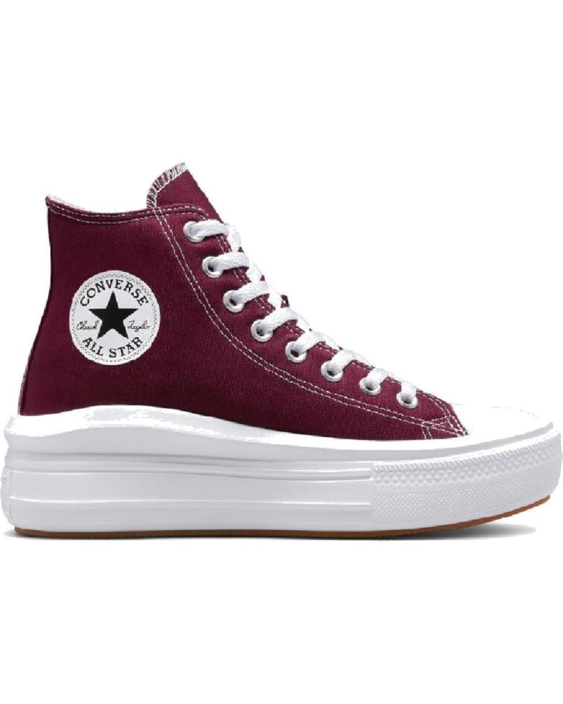 Converse best sale burdeos mujer