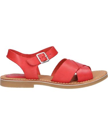 Sandales KICKERS  pour Femme 693751-50 TILLY  4 ROUGE