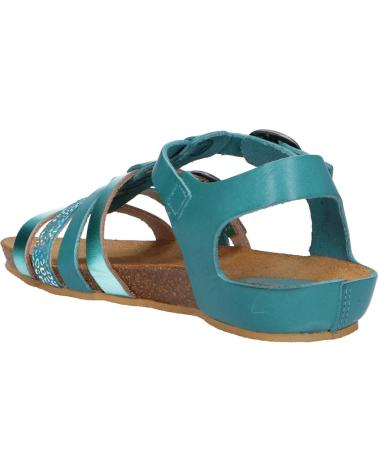 Sandalias de Mujer y Niña KICKERS 784650-30 BOBBAN 223 TURQUOISE METALLISE