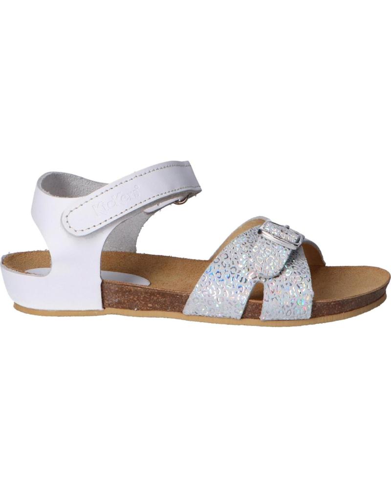 Sandales pour Femme et Fille KICKERS 784640-30 BOBBUN 3 BLANC
