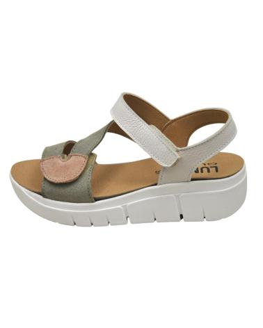 Woman Sandals LUMEL SANDALIA PARA PLANTILLAS PODOLOGICAS MUJER 1286-11009  KHAKI 1097-1063-5086