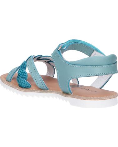 Sandalias de Mujer y Niña KICKERS 784701-30 SHARKKY 221 TURQUOISE REPTILE