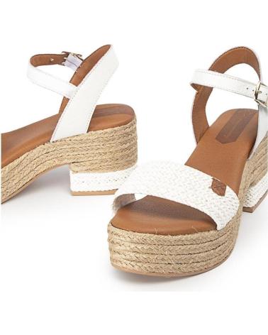 Sandalias de Mujer POPA ABAKA BLANCO