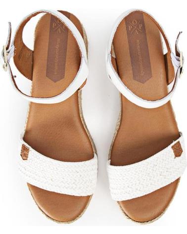 Sandalias de Mujer POPA ABAKA BLANCO
