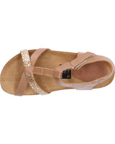 Sandalias de Niña KICKERS 784662-30 BODERY 116 CAMEL MARRON LEOPARD