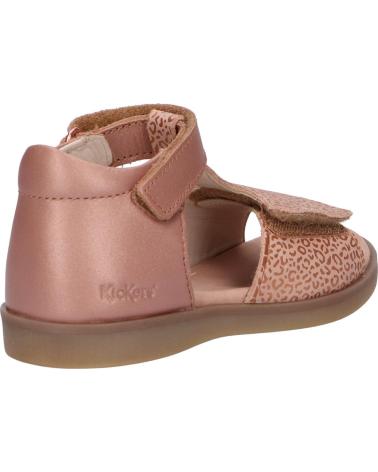 Sandalias de Niña KICKERS 784440-10 GIUSTICIA 131 ROSE LEOPARD