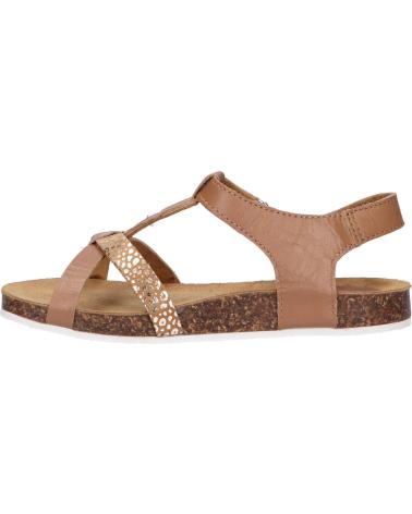 Sandalias de Niña KICKERS 784662-30 BODERY 116 CAMEL MARRON LEOPARD
