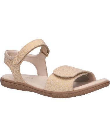 Sandalias de Mujer y Niña KICKERS 784590-30 VEPIUMA 111 BEIGE OR LEOPARD