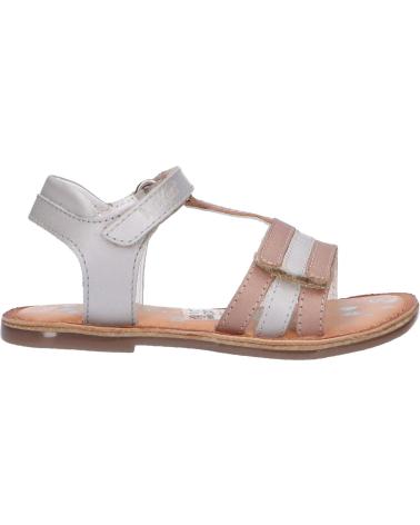 Sandalias de Mujer y Niña KICKERS 700963-30 DIAMANTO 133 ROSE ARGENT