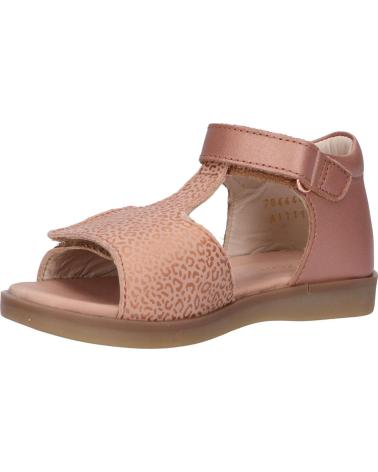 Sandalias de Niña KICKERS 784440-10 GIUSTICIA 131 ROSE LEOPARD