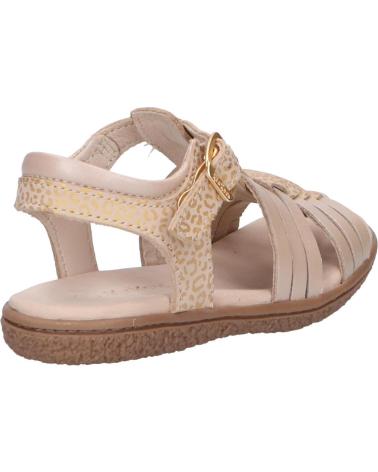 Sandalias de Mujer y Niña KICKERS 784600-30 VERYBEST 111 BEIGE OR LEOPARD