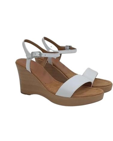 Sandalias de Mujer UNISA SANDALIA DE PIEL CON CUNA Y PLATAFORMA 