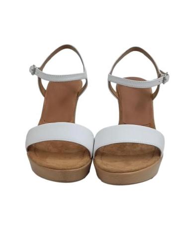 Sandalias de Mujer UNISA SANDALIA DE PIEL CON CUNA Y PLATAFORMA 