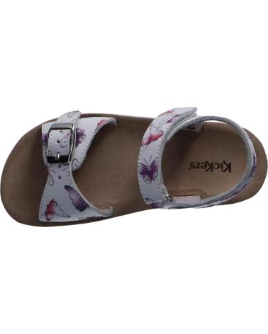 Sandalias de Mujer y Niña KICKERS 784531-30 ODYSSA 33 BLANC PAPILLON