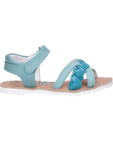 Sandalias de Mujer y Niña KICKERS 784701-30 SHARKKY 221 TURQUOISE REPTILE