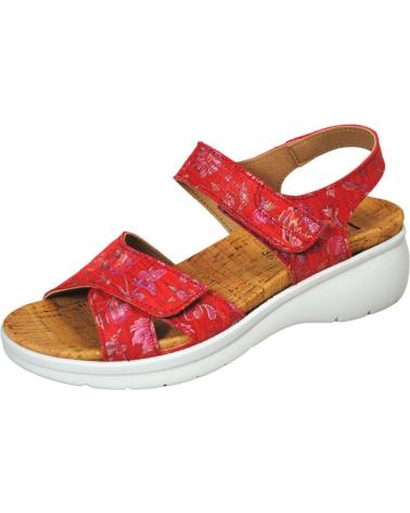 Woman Sandals LUMEL SANDALIA BIO RECICLABLE PARA PLANTILLAS MUJER 842-101  4231 FLAME HONDA