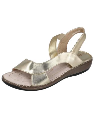 Woman Sandals L&R SHOES 18618 SANDALIAS PLANAS MUJER ORO