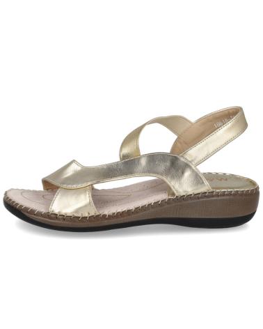 Woman Sandals L&R SHOES 18618 SANDALIAS PLANAS MUJER ORO