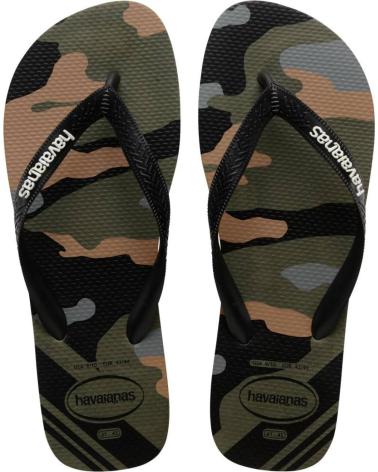 Tongs HAVAIANAS  pour Homme TOP CAMU  GREEN