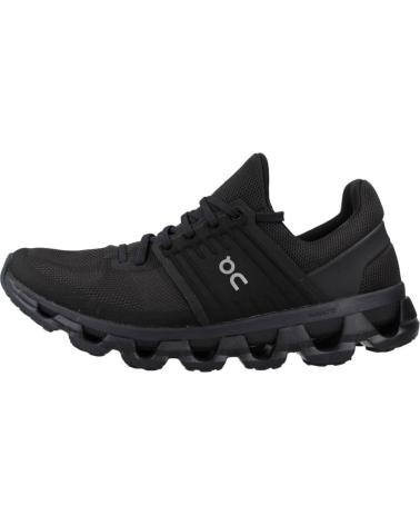 Deportivas ON RUNNING  de Hombre y Niño CLOUDSWIFT 3 AD  NEGRO