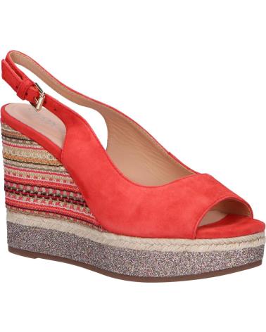 Sandalen für Damen GEOX D92CFA 00021 D YULIMAR C7452 SCARLET