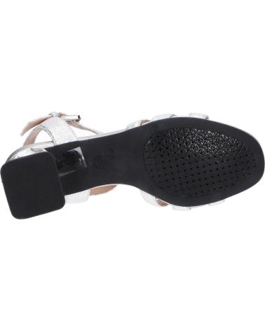 Woman Sandals GEOX D92DVA 000KY D SEYLA S MID PLU C1007 SILVER