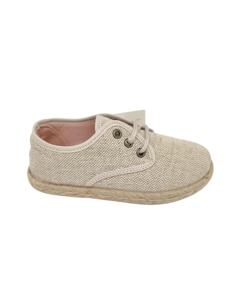 Schuhe für Junge ZAPY CEREMONIAS BEIGE