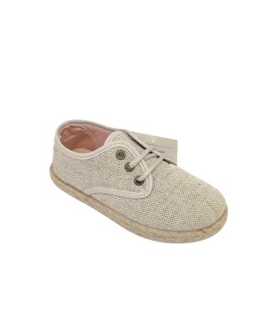 Schuhe für Junge ZAPY CEREMONIAS BEIGE
