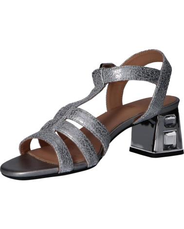 Woman Sandals GEOX D92DVA 000KY D SEYLA S MID PLU C1007 SILVER