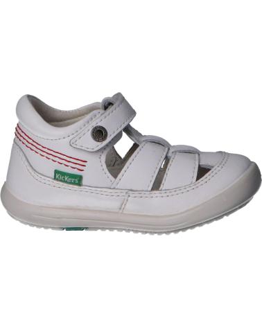 Sapatos KICKERS  de Menino 784271-10 KITS  3 BLANC