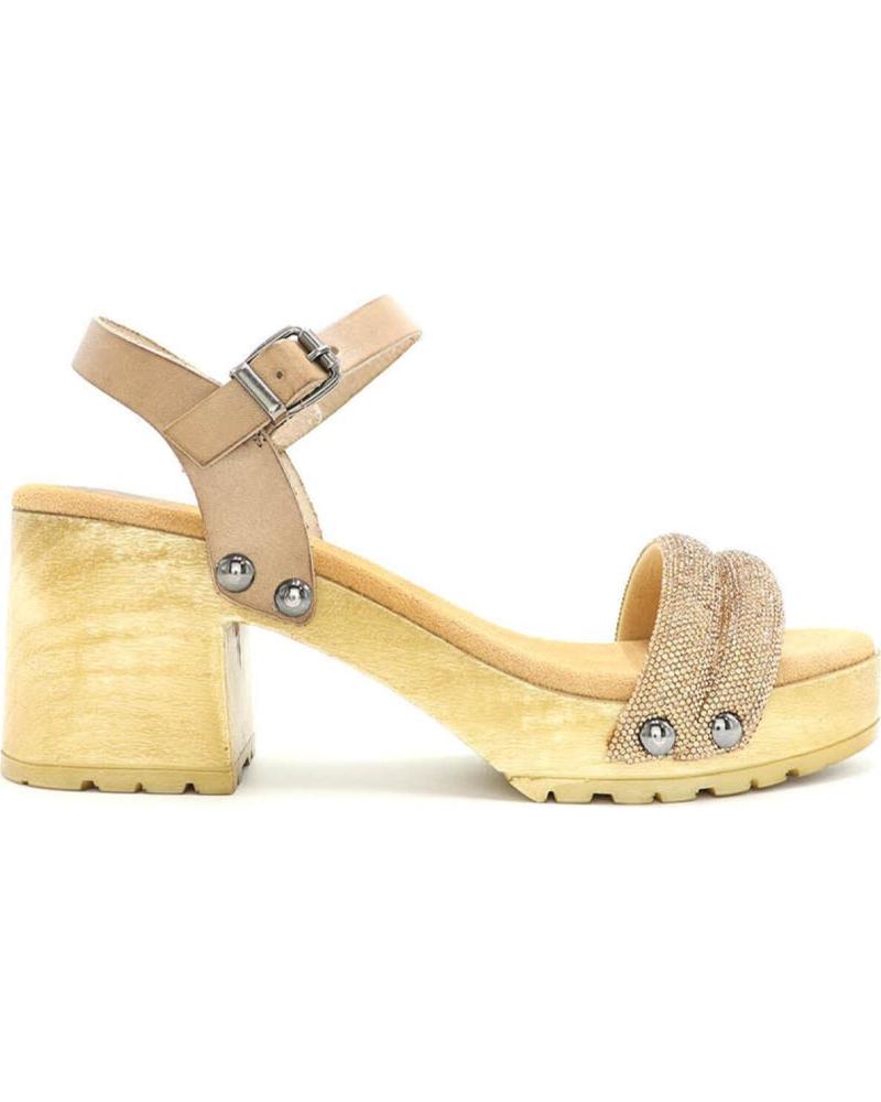 Sandalias PORRONET  de Mujer SANDALIA TAUPE - PLATINO 2983  TAUPE - PLATINO