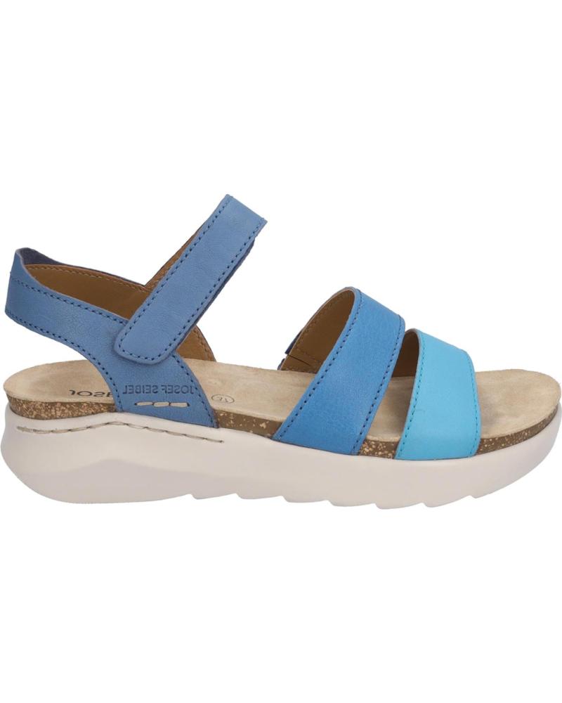 Sandalias JOSEP SEIBEL  de Mujer CELINE-06 PIEL AZUL  AZUL